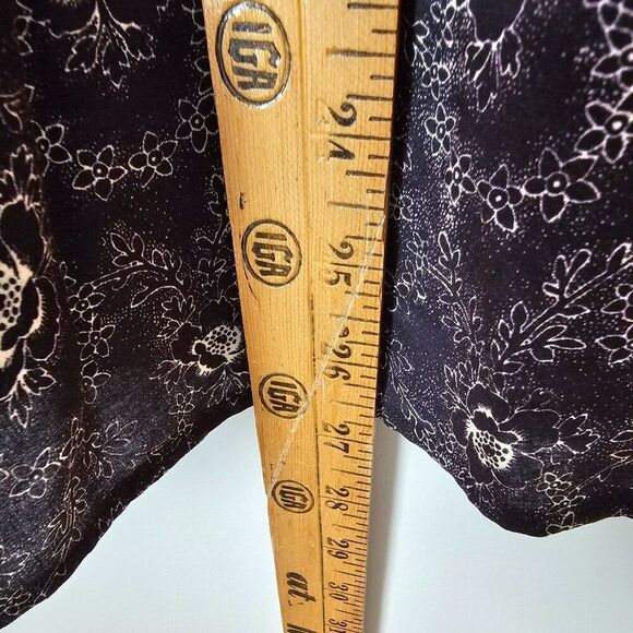 NWOT PAIGE FLORAL BOHO SPLIT V NECK LONGSLEEVES TOP SIZE M - Picture 15 of 15